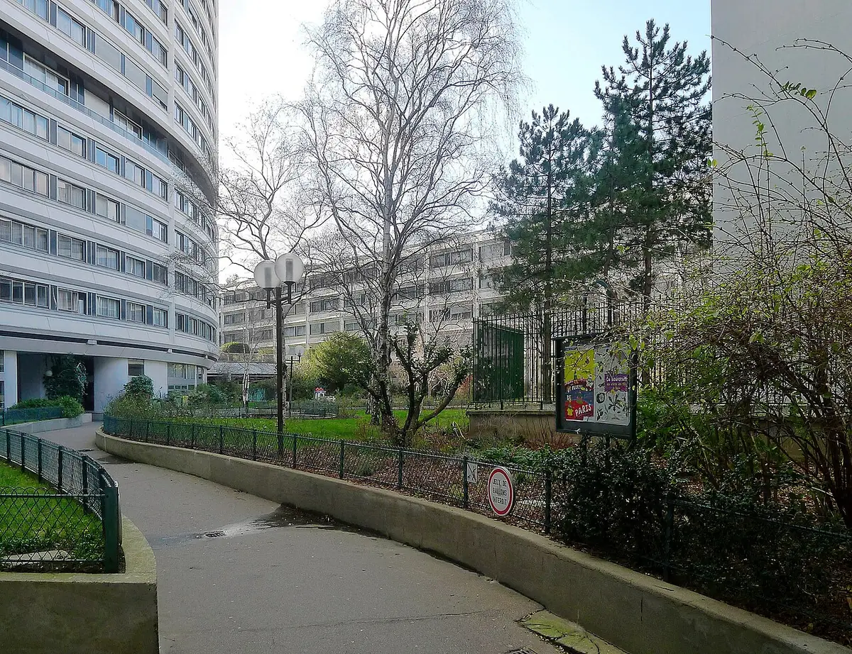 Le jardin du Grand Pavois, espace vert du 15e arrondissement
