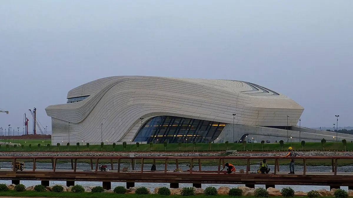 Le Grand Théâtre de Rabat, silhouette architecturale contemporaine